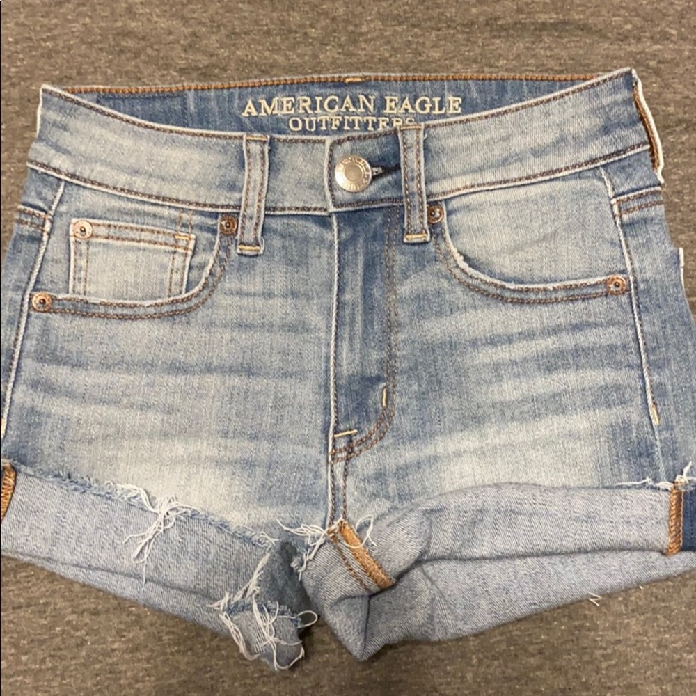 american eagle jean shorts